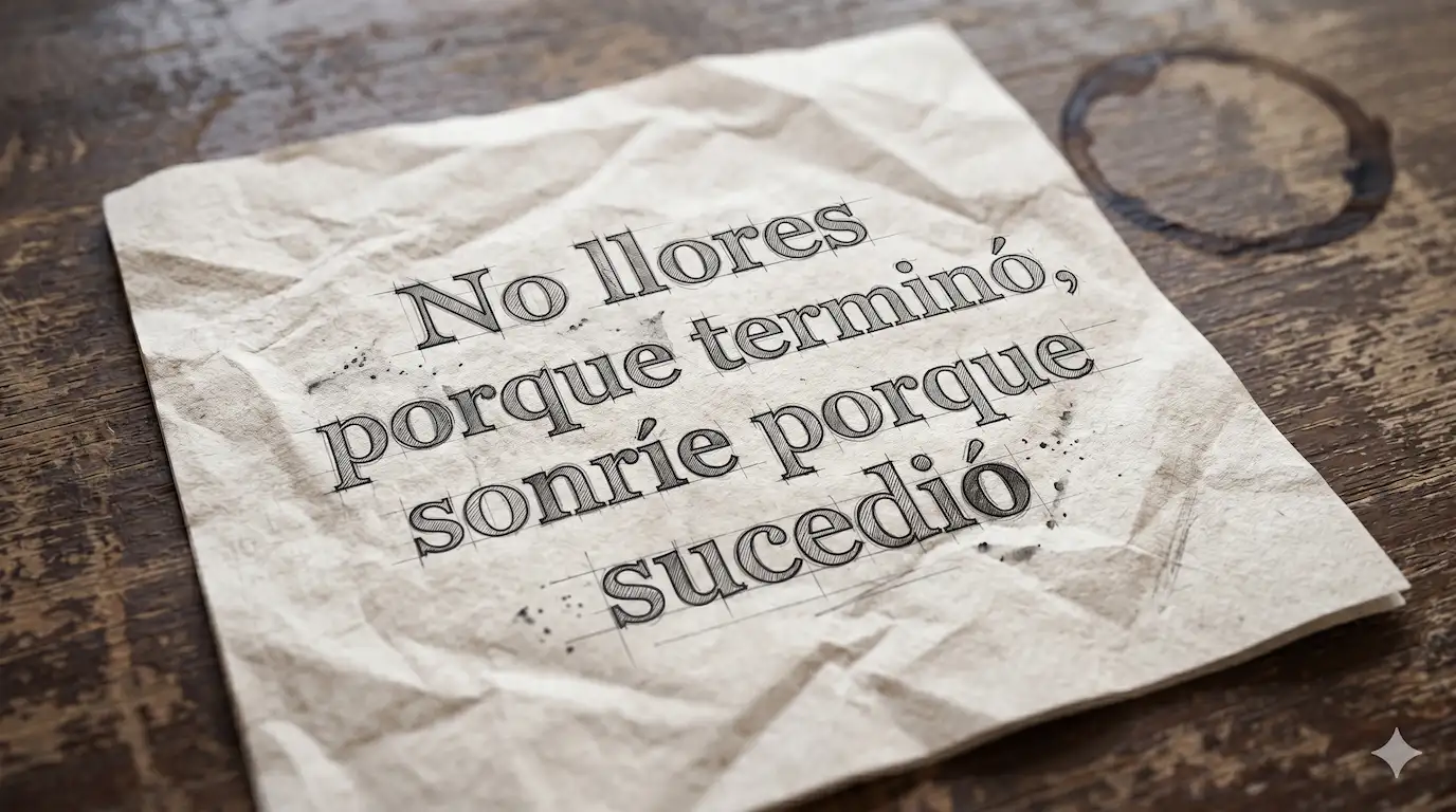 Mujer sonriendo al atardecer frases de adiós emotivo