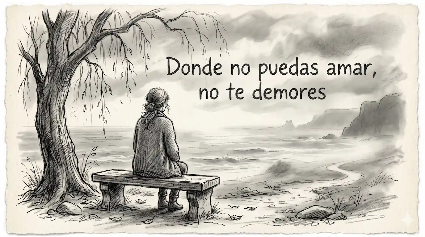 Mujer melancólica mirando la lluvia - frases para cuando el amor se acaba