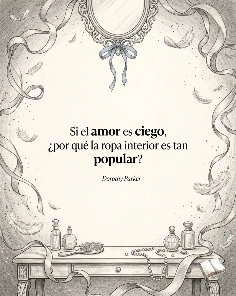 Frase divertida con cinta azul.